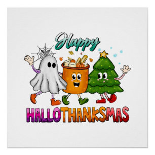 Poster Joyeux Hallothanksmas