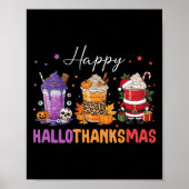 Poster Joyeux Hallothanksmas Halloween Thanksgiving Chris (Devant)