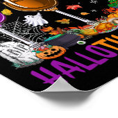 Poster Joyeux Hallothanksmas Vin Halloween Thanksgiving C (Coin)