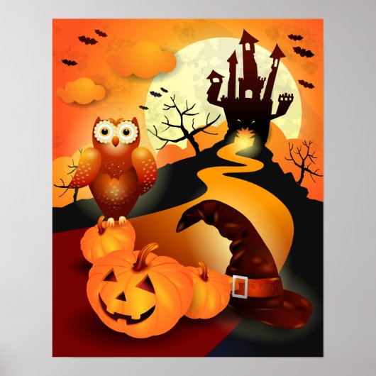 Poster Joyeux Halloween ! (Devant)