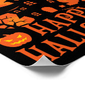 Poster Joyeux Halloween (Coin)