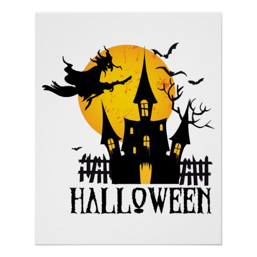 Poster Joyeux Halloween (Devant)