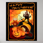 Poster Joyeux Halloween ! (Devant)