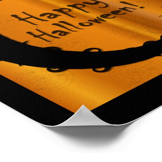 Poster Joyeux Halloween (Coin)