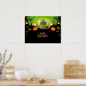 Poster Joyeux Halloween (Cuisine)