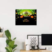 Poster Joyeux Halloween (Bureau à domicile)