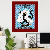 Poster Joyeux Halloween (Bureau à domicile)