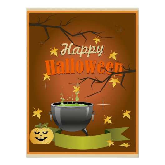Poster Joyeux Halloween (Devant)
