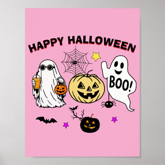 Poster Joyeux Halloween (Devant)