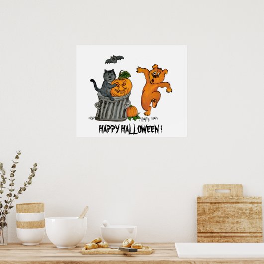 Poster Joyeux Halloween ! 5 (Cuisine)