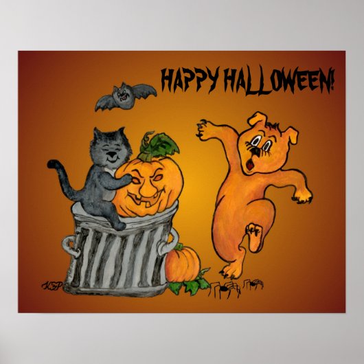 Poster Joyeux Halloween ! 5 (Devant)