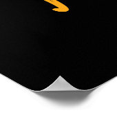 Poster Joyeux Halloween Citrouille (Coin)