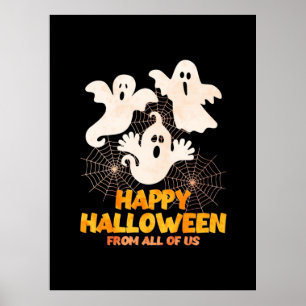 Poster Joyeux Halloween de nous tous