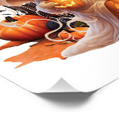 Poster Joyeux Halloween Ghoul (Coin)