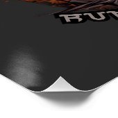 Poster Joyeux Halloween, joueur de baseball (Coin)