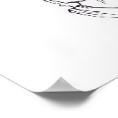 Poster Joyeux Jésus anniversaire (Coin)