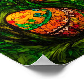 Poster Joyeux Jésus-Christ de Pâques (Coin)