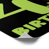 Poster Joyeux Jour de la Saint Patrick et oui c'est mon 4 (Coin)