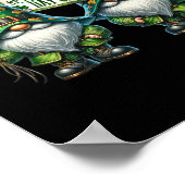 Poster Joyeux Jour de la Saint Patrick Gnome Pour Femmes (Coin)