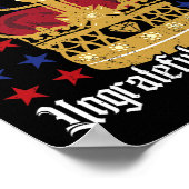 Poster Joyeux Jour de l'indépendance de la trahison 4 jui (Coin)