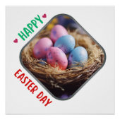 Poster Joyeux jour de Pâques - Draw (Devant)