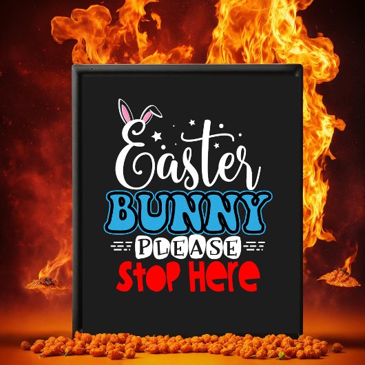 Poster Joyeux jour de Pâques - mignon amour