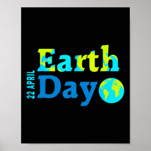 Poster Joyeux Jour des terres 2025 Cadeaux Jour des terre