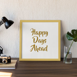 Poster Joyeux Jours à venir