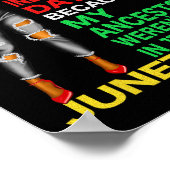 Poster Joyeux JunetDix Est Ma Fête De L'Indépendance Libr (Coin)