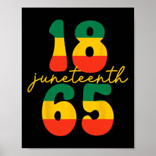 Poster Joyeux JunetDix Est Mon Jour De L'Indépendance Enf
