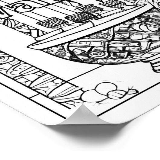 Poster Joyeux Kwanzaa (Coin)