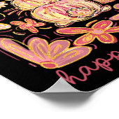 Poster Joyeux lapin de Pâques Easter Esquad chasse OEufs (Coin)