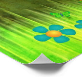 Poster Joyeux lapins de Pâques (Coin)