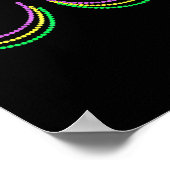 Poster Joyeux Mardi Gras Funny Mardi (Coin)