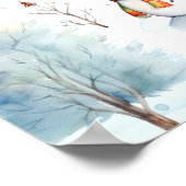 Poster Joyeux Motif des Snowmen (Coin)