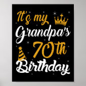Poster Joyeux My Grandpas 70e anniversaire 1955 70 ans (Devant)