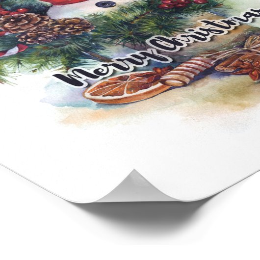 Poster Joyeux Noël (Coin)