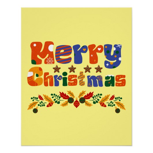 Poster Joyeux Noël (Devant)