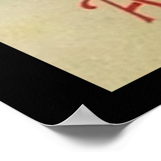 Poster Joyeux Noël (Coin)