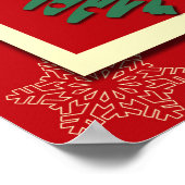 Poster Joyeux Noël (Coin)