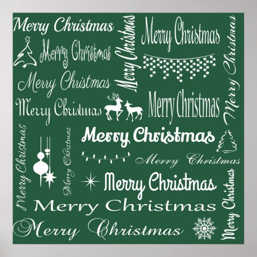 Poster Joyeux Noël (Devant)
