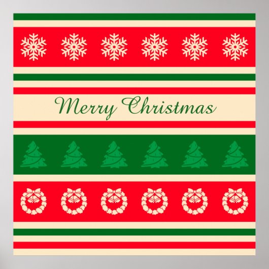 Poster Joyeux Noël (Devant)