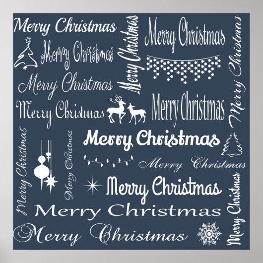 Poster Joyeux Noël (Devant)