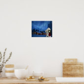 Poster Joyeux Noël. (Cuisine)