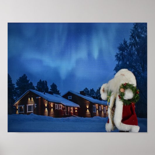 Poster Joyeux Noël. (Devant)