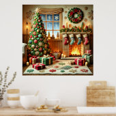 Poster Joyeux Noël (Cuisine)