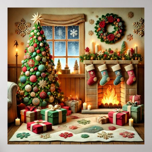 Poster Joyeux Noël (Devant)