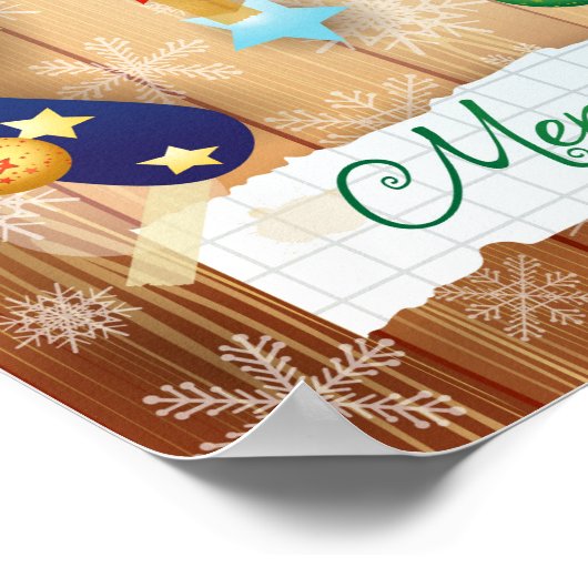 Poster Joyeux Noël (Coin)