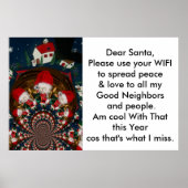 Poster Joyeux Noël (Devant)