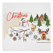 Poster Joyeux Noël (Devant)